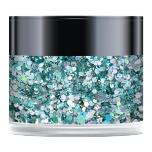 Turquoise Sparkle Sparkelicious Glitter 1/2oz Jar