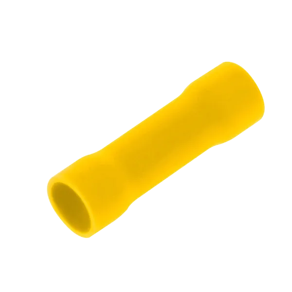 Unicrimp QYB Yellow Butt Connector Terminal (100 Pack)
