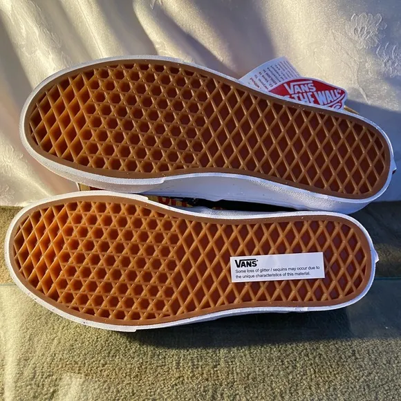 VANS ASHER PRIDE SLIP-ON CANVAS SNEAKERS