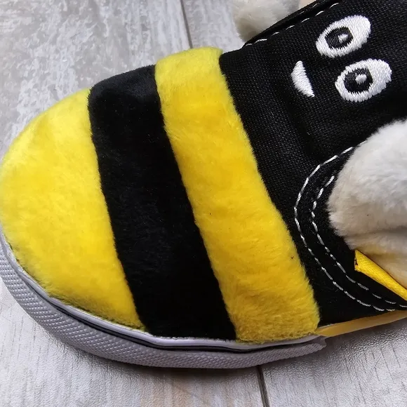 Vans Slip On Velcro 🐝Bee Kind🐝