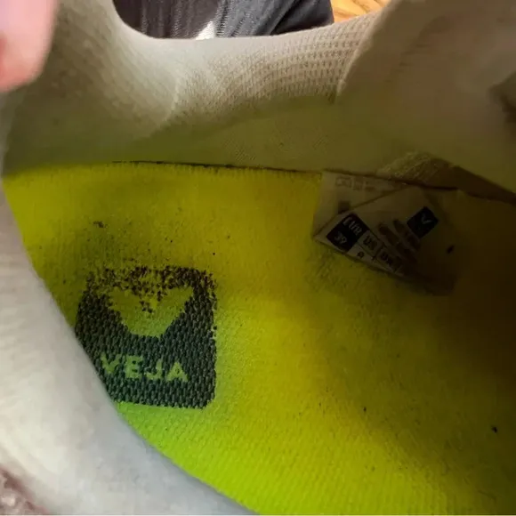 Veja Women's‎ Condor 2 Sneakers, Natural/Babe/Jaune Fluo, Off White Size 8