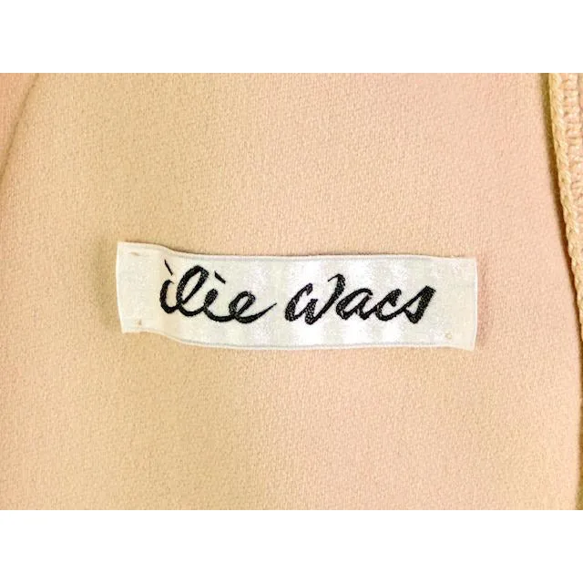 Vintage Ilie Wacs Ivory Robe Style Coat 1970S