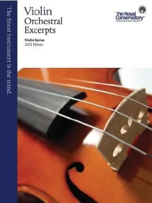Violin Series, 2013 Edition Violin Orchestral Excerpts    Discontinued