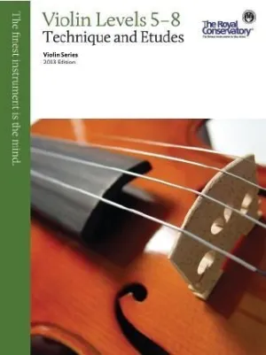 Violin Series, 2013 Edition Violin Technique and Etudes: 5-8, Discontinued