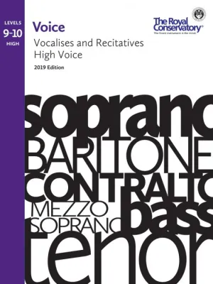 Voice Series, Vocalises and Recitatives 9-10: High Voice