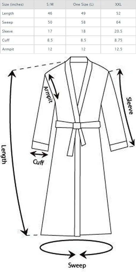 Waffle Kimono Robe