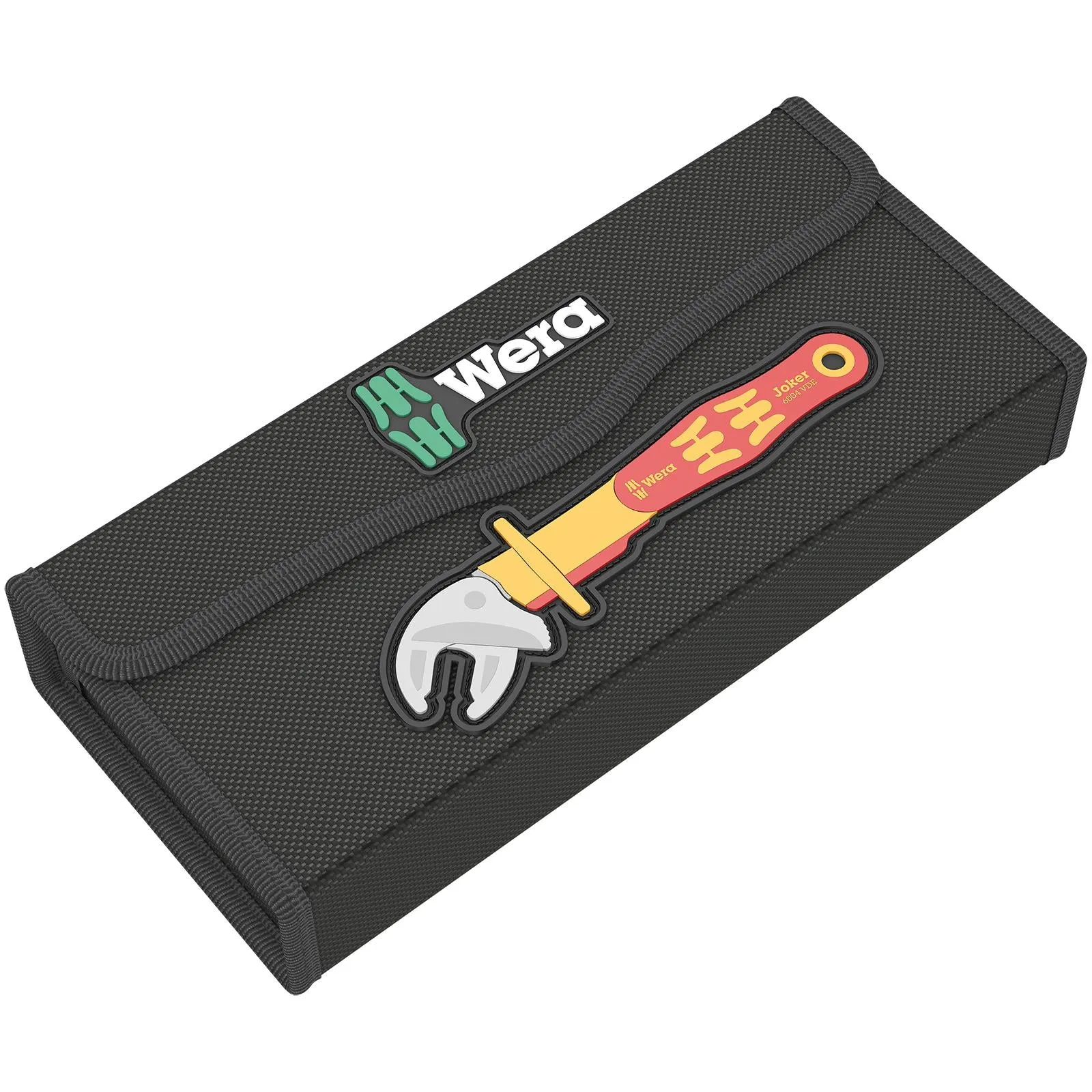 Wera Joker VDE 4 Set 1 6004 Insulated Self Setting Adjustable Spanner Set 4 Pieces in Case