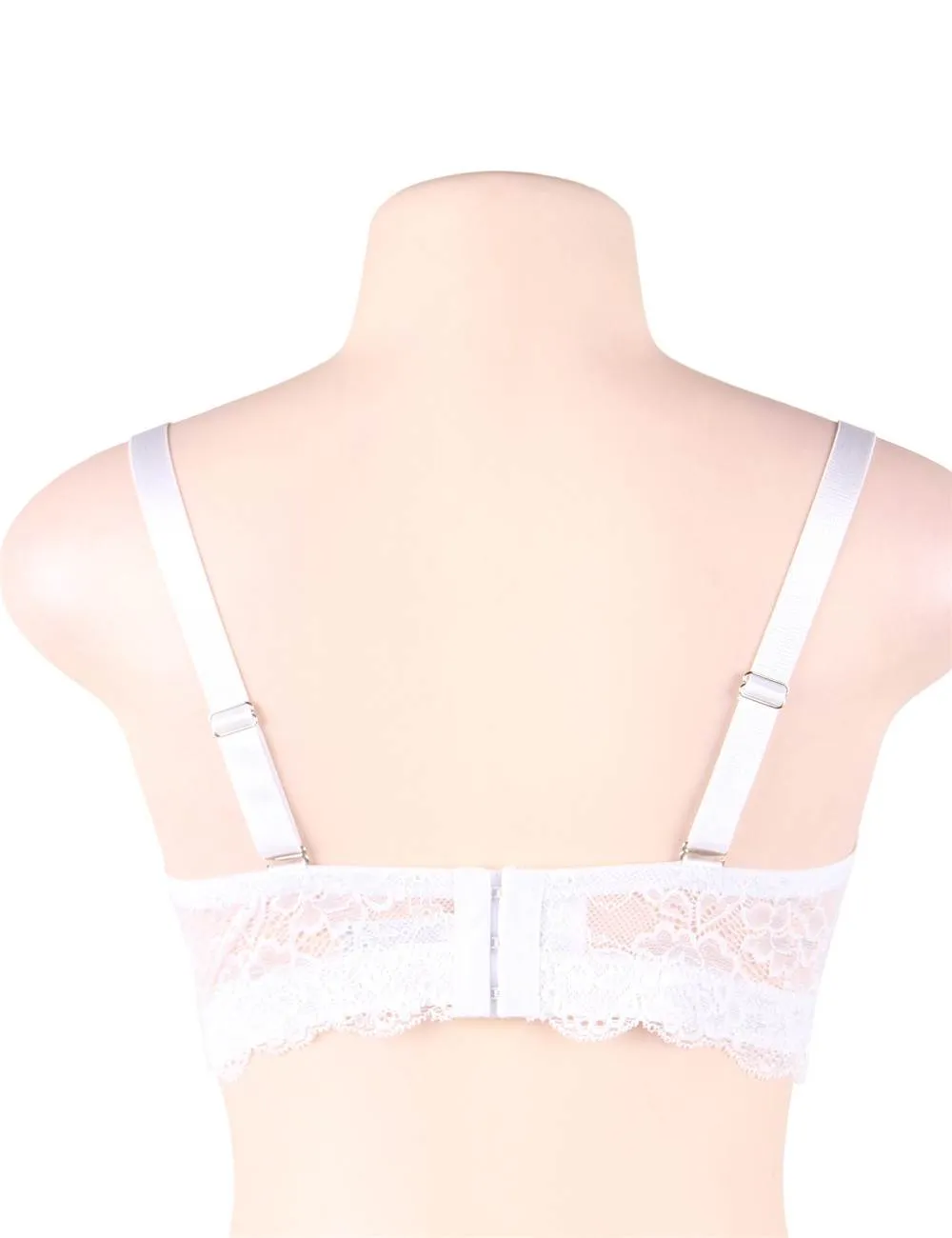 White High Quality Lace Comfortable T-shirt Bra