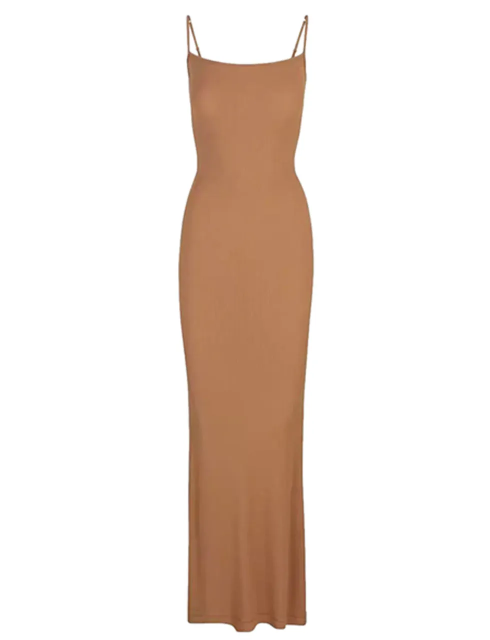 White Spaghetti Strap Bodycon Dress Sexy Comfortable Dress