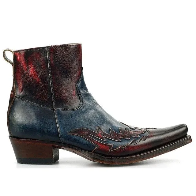 Winter Fashion British Men Top Quality PU Leather Slip on Boots Breathable Chelsea Boots Male Casual Zapatos De Hombre