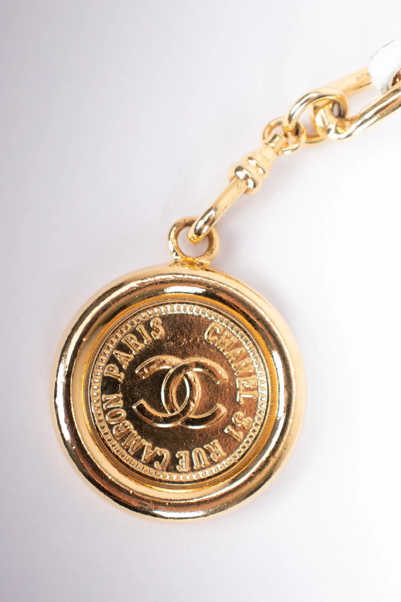 Woven Leather Chain Belt