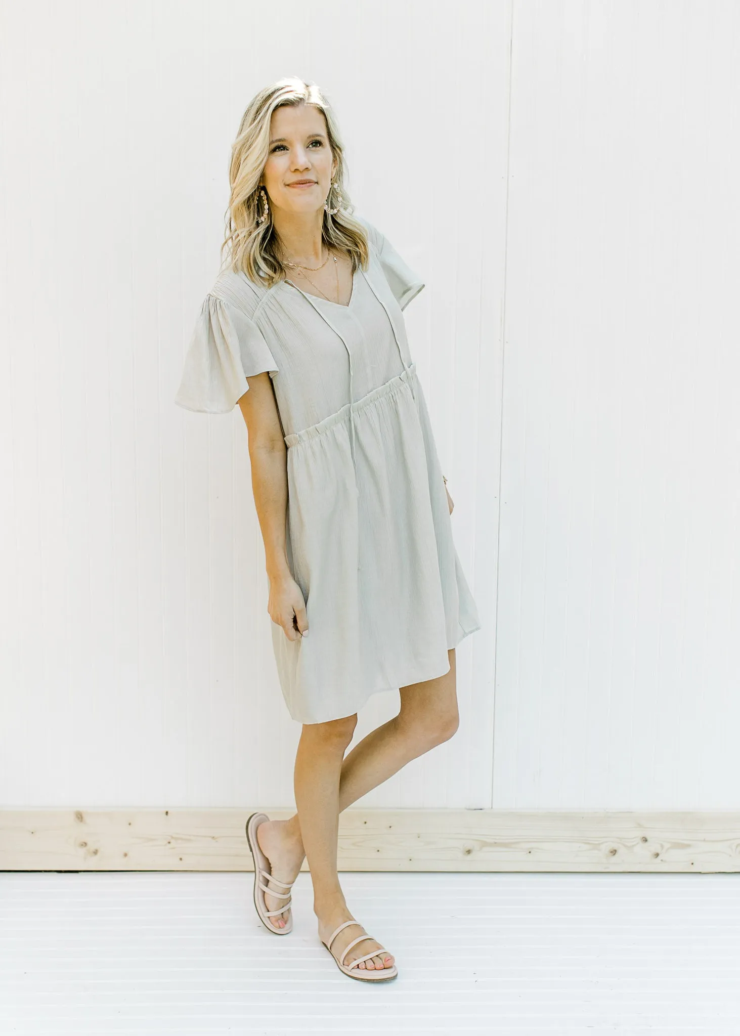 X Mint Tea Dress