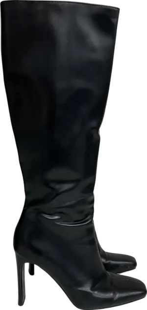 ZARA Black Knee High Boots UK 7 EU 40 👠